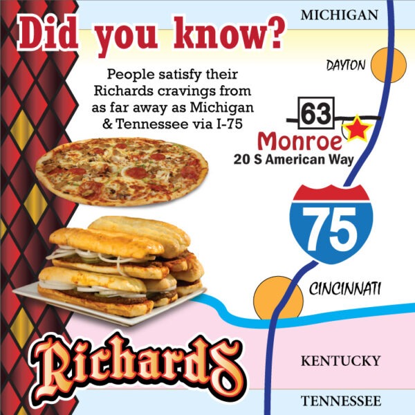 MONROE Richards Pizza