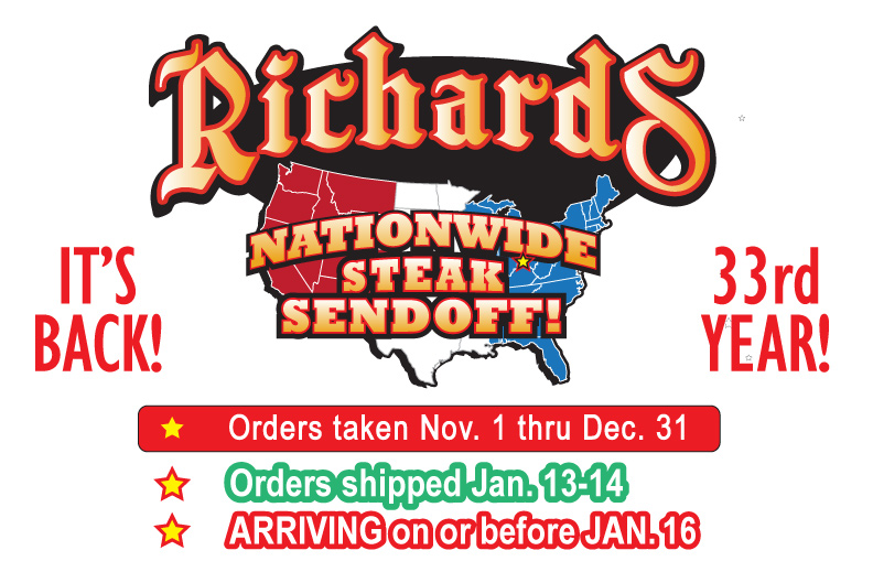 Steak Send Off Graphic