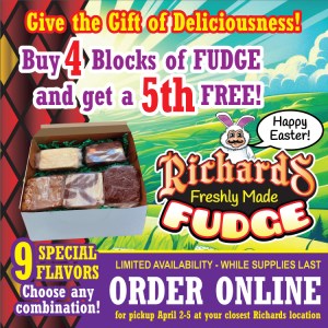 Easter Fudge Special